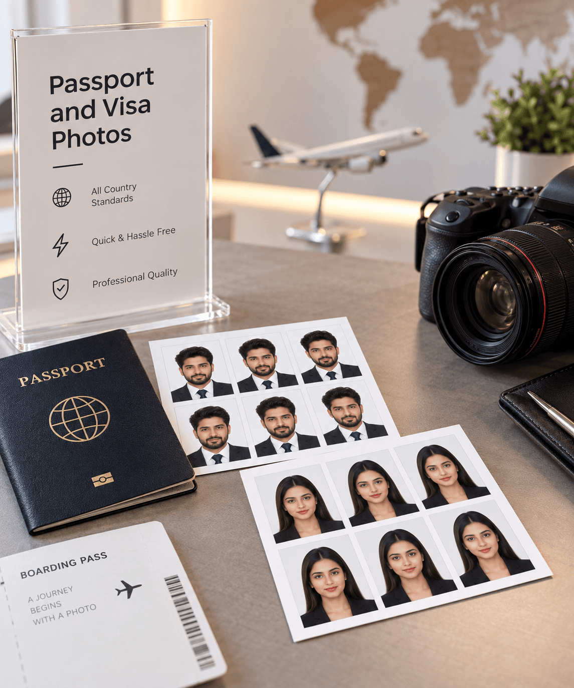Passport & Visa Photos